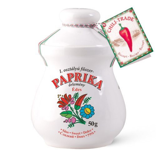 Fűszerpaprika őrlemény kerámia fűszertartóban 50g édes