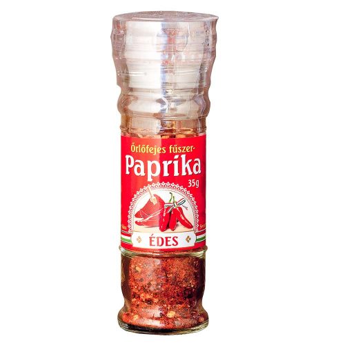 Őrlőfejes paprika granulátum erős