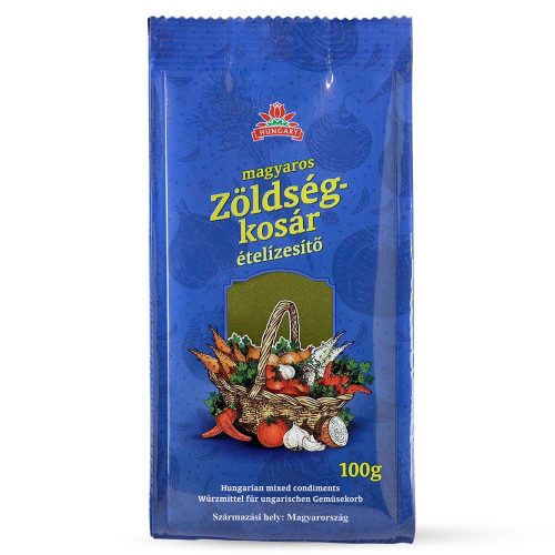 Zöldségkosár ételízesítő papírtasakban 100g